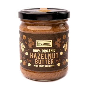 100% Organic hazelnut butter with Honey and Cocoa - Les Gastronomes