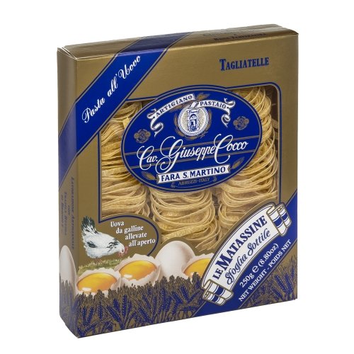 Artisanal Tagliatelle all'uovo by Giuseppe Cocco, 250g - Les Gastronomes