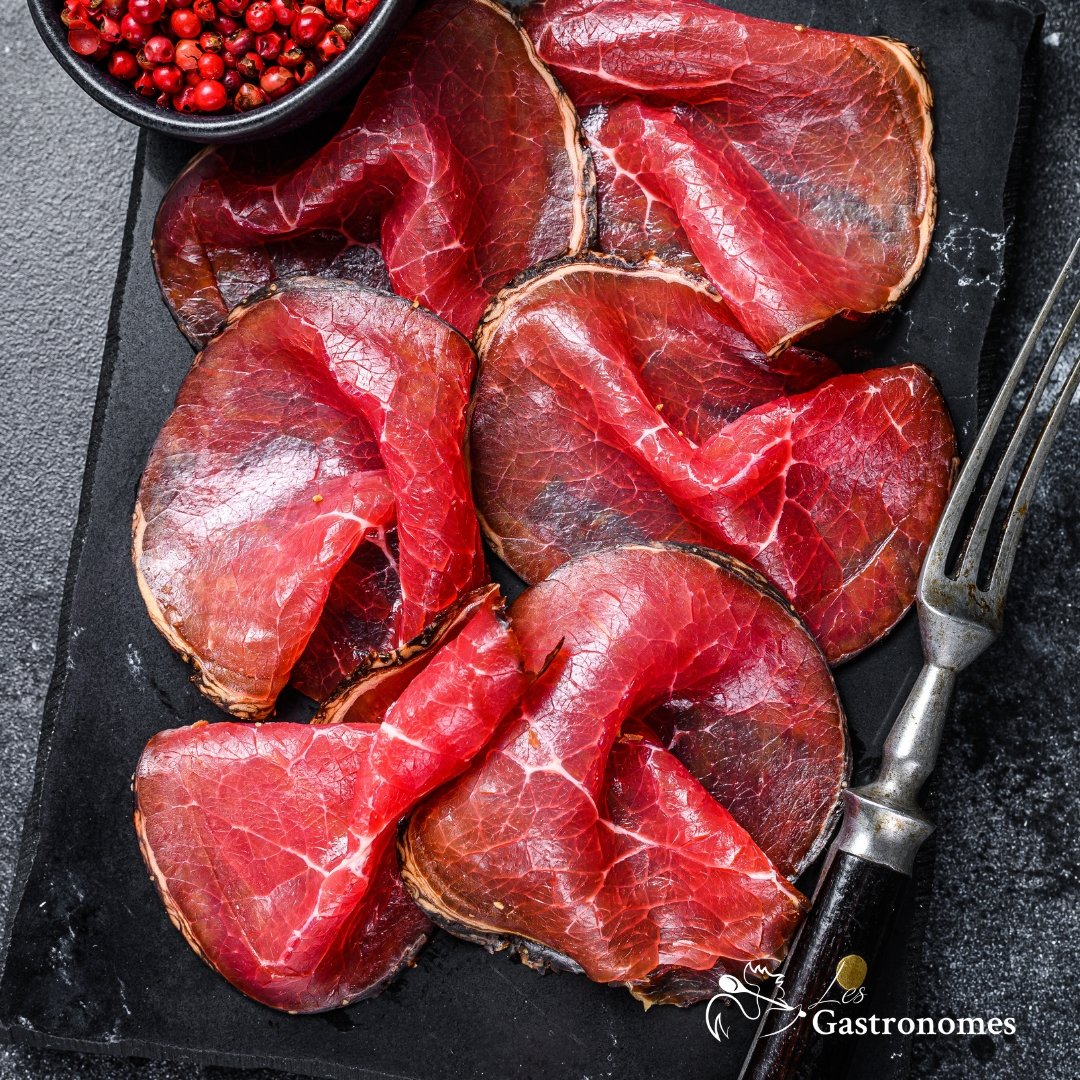 Beef Bresaola sliced 250g - Les Gastronomes