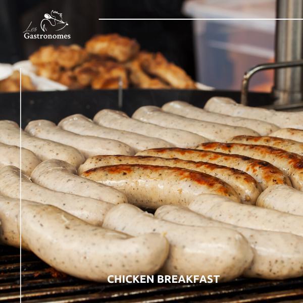 Chicken Breakfast Sausages - 1Kg- FROZEN - Les Gastronomes