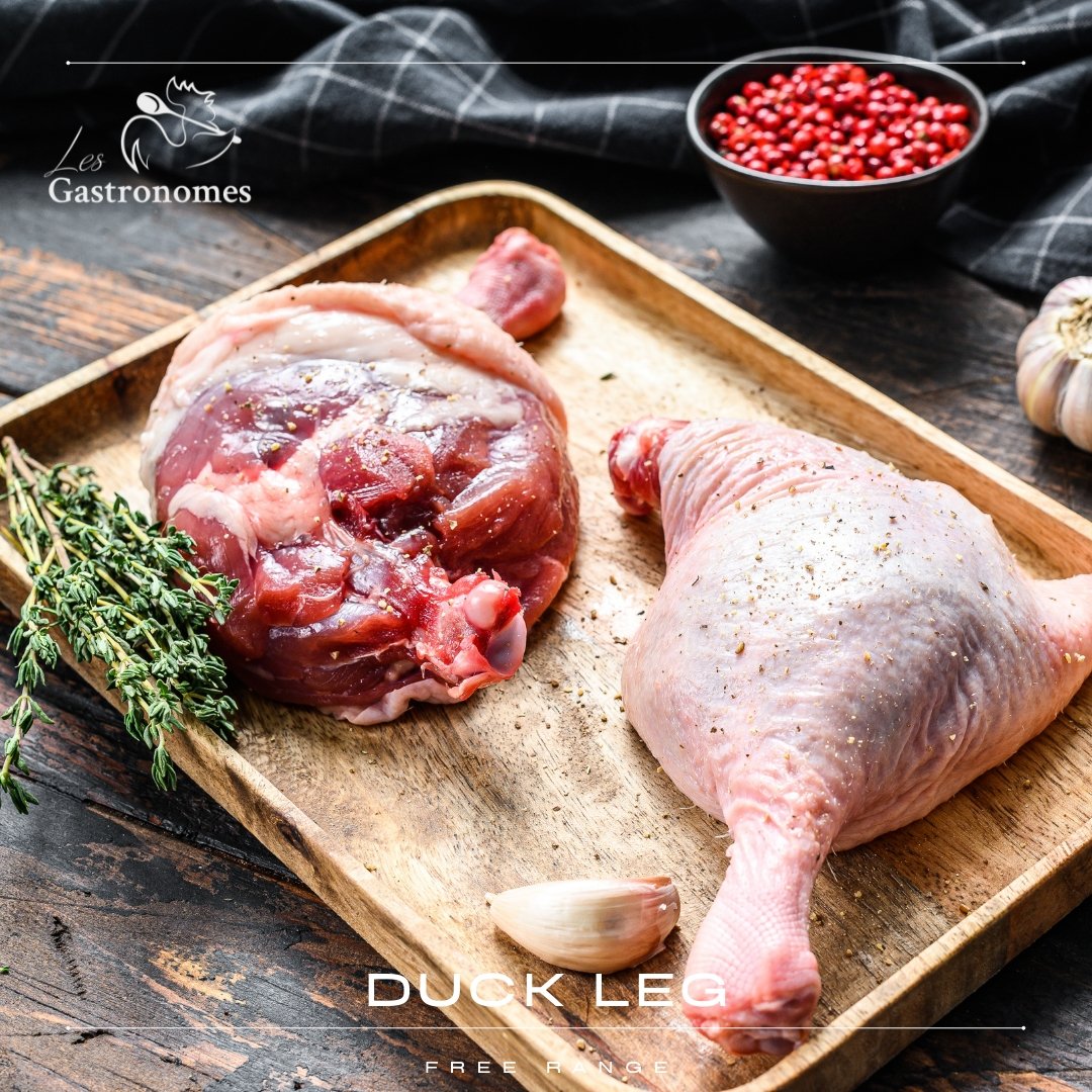 Duck Leg 400g _ Free Range _ Frozen - Les Gastronomes