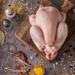 Free Range Yellow Chicken - Label Rouge - Frozen - 2Kgs to 2.1Kgs - Les Gastronomes