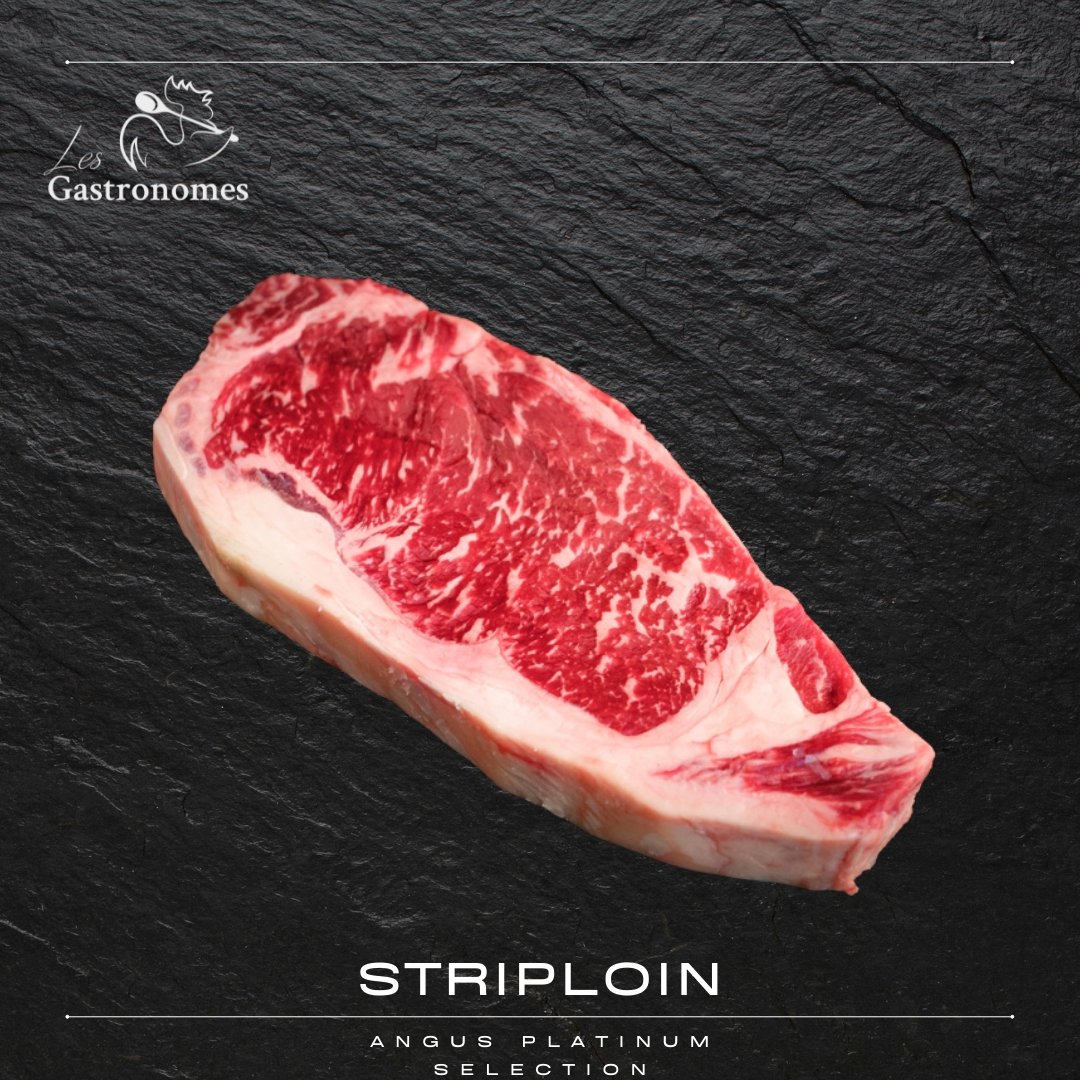 Striploin Steaks 300g _ Angus Platinum Selection - Les Gastronomes