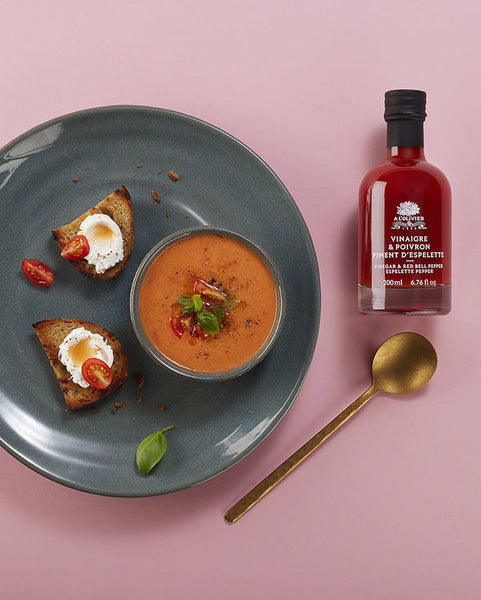 A L'Olivier Vinegar & Red Bell Pepper, Espelette Pepper 200Ml