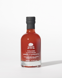 A L'Olivier Vinegar & Red Bell Pepper, Espelette Pepper 200Ml
